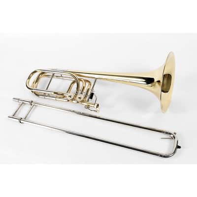 Allora ATBB-450 Vienna Series Bass Trombone Regular Lacquer Yellow Brass Bell image 2