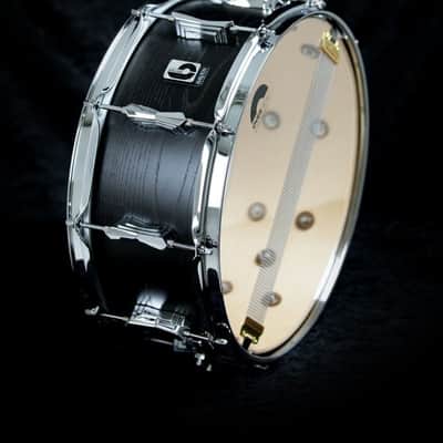 British Drum Co. RAV-14-6-SN Raven Series Snare Drum. 6" x 14" image 7