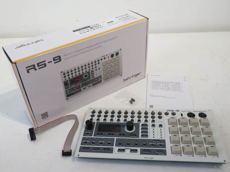 Behringer RS-9 Rhythm Sequencer Eurorack Module – Boxed image 1