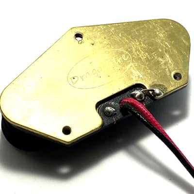 Dragonfire Tele Noiseless Bridge Pickup, AlNiCo V / A5 Telecaster Performance, 1 qty Black Bridge image 3