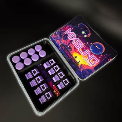 Avid S1 - Knob/Fader Kit (Black/Lavender) image 3