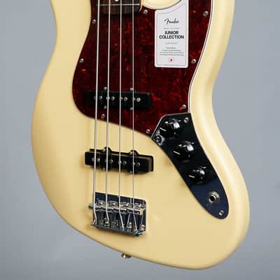 Fender Japan Junior Jazz Bass 30 inch MIJ 2024 - Vintage White image 3