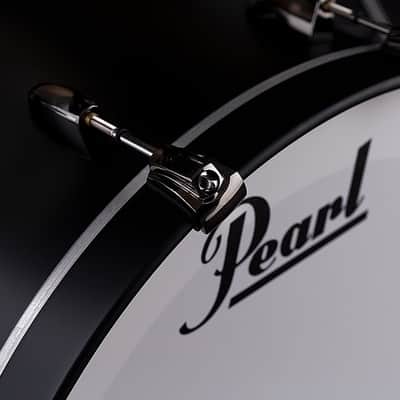 Pearl Pre-Order Masters Maple Reserve Limited Edition 22x18_10x7_12x8_16x14 Solid Matte Black Drums | Drum Shells Only | Special Order | Auth Dealer image 5