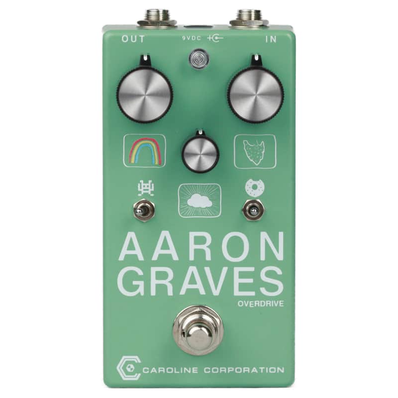 New Caroline Guitar Company Aaron Graves Overdrive Guitar Effects Pedal image 1