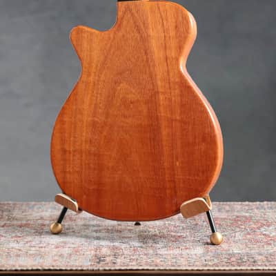 Grez Mendocino Black / Natural w/ Dynasonic Pickups & TK Smith vibrato image 6