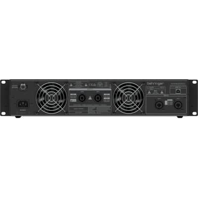 Behringer NX6000D Ultra-Lightweight 6000W ClassD Stereo Power Amplifier Amp w/ DSP image 2