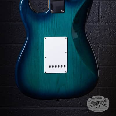 Tokai AST-108 S-Style MIJ Blue Burst Trans Ash Rosewood Alnico 2 Made in Japan image 5