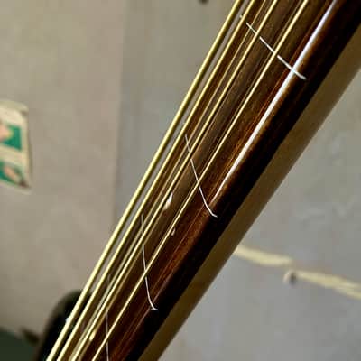 Rick Turner Electroline fretless 4 string bass guitar (thick epoxy coated fingerboard) image 8