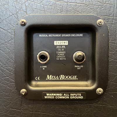 Mesa Boogie Rectifier 140-Watt 2x12" Horizontal Guitar Speaker Cabinet in Custom Flight Case image 5