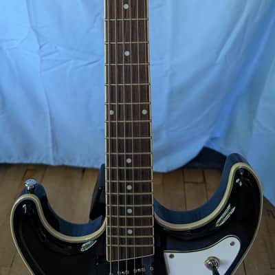 Eastwood Sidejack Baritone DLX with Chrome Hardware 2010s Black image 10