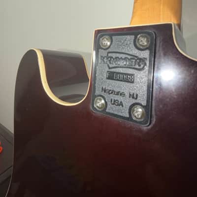 Kramer Kramer Ferrington KFB-2 acoustic bass 1987 - Tabacco Sunburst image 6