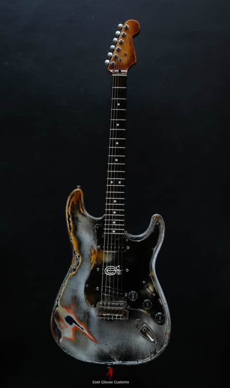 Fender Stratocaster Witch’s Bone Ash Finish Heavy Aged Relic by East Gloves Customs image 1