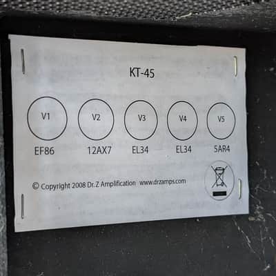 Dr. Z KT-45 45-Watt Guitar Amp Head 2009 - 2015 - Various image 11