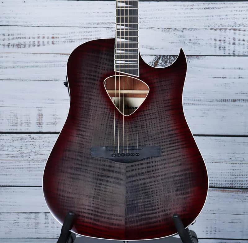 Ibanez ALT50FA Acoustic-Electric Guitar | Red Doom Burst image 1