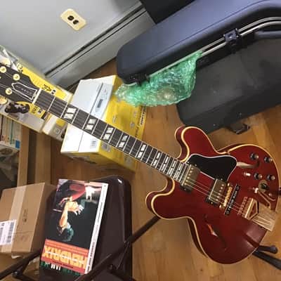 Gibson Marcus King ES-345,1 of 50, custom shop 2021, MINT 10 condition,COA,Belt Buckle,orig case image 14