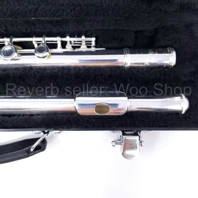 Antigua Vosi Student Closed Hole Silver-plated FLUTE # FL2110 w/ Hard Carry Case image 4