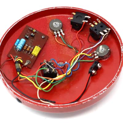 Dallas Arbiter Silicon Fuzz Face 1968 - Red image 5