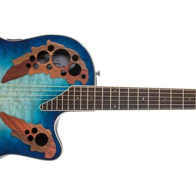 Ovation E – akustická kytara Celebrity Elite Plus Super Shallow Regal to Natural image 4