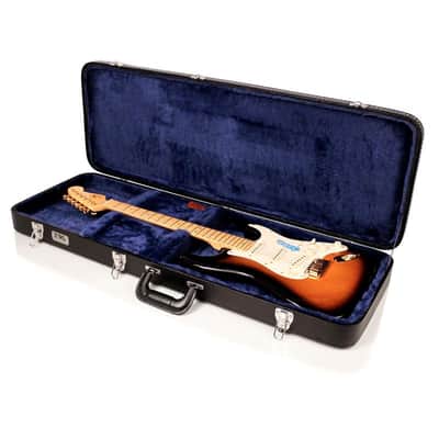 TKL Performer Rectangular Strat® Style Hardshell Case - Black image 2