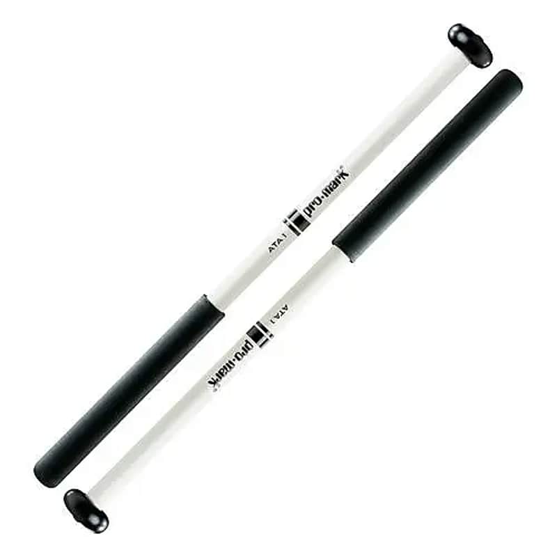 Pro-Mark ATA1 Aluminum Shaft Nylon Cookie Tenor Drum Sticks image 1