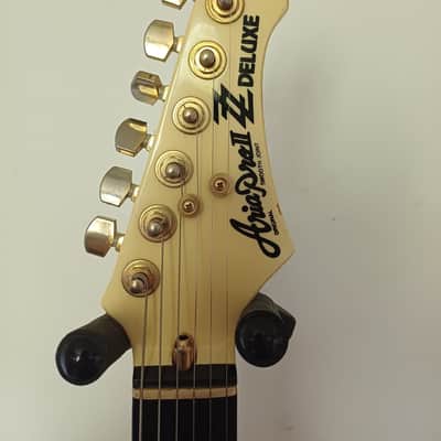 Aria Pro II ZZ Deluxe 1983 Explorer Type Cream White Original soft case image 7