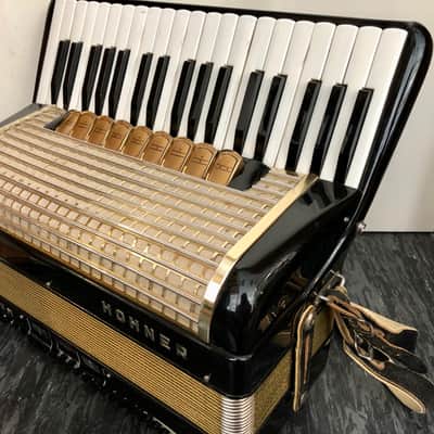 Hohner Accordion Verdi II M - 96 Bass Black image 3