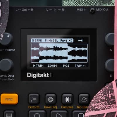 Elektron Digitakt II inkl. Cordial EU 3 PP - Bundle Set image 16