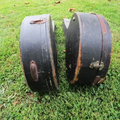 (2) Vintage Tenor Banjo Cases, 1920's image 3