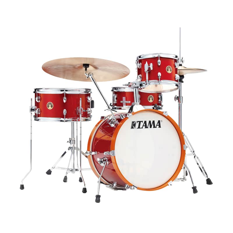 Tama Club-JAM 4-Piece Shell Pack w/18" Bass Drum - Candy Apple Mist image 1