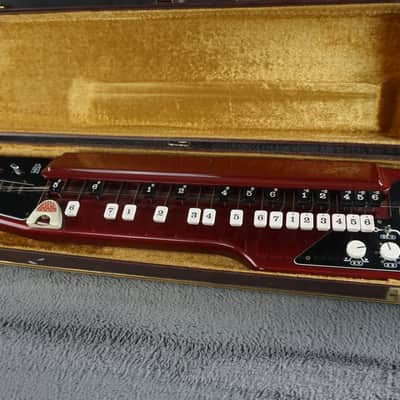 Vintage Suzuki Taishogoto Electric Keyed Zither w/ Original Case – Made in Japan image 11
