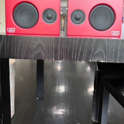 Nord Piano Monitor System V2 (Pair) with Brackets 2020 - Present - Red image 1