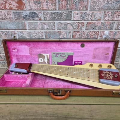 Vintage 1951 Gibson Ultratone Lap Steel Electric Guitar w/ Original Geib Hardshell Case, Hang Tag! image 3