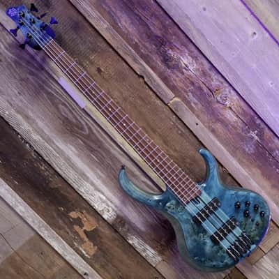 Ibanez BTB Series BTB945 - Cosmic Blue Low Gloss image 2