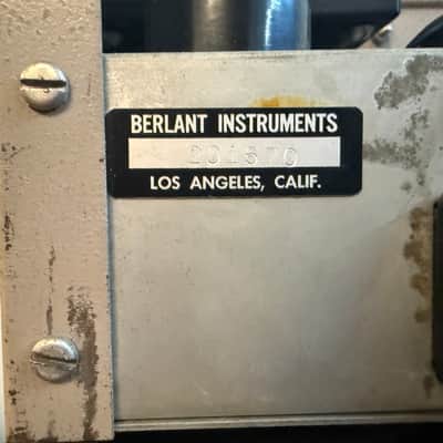 Berlant Concertone preamp pair 1950-1960 - Sand white image 5