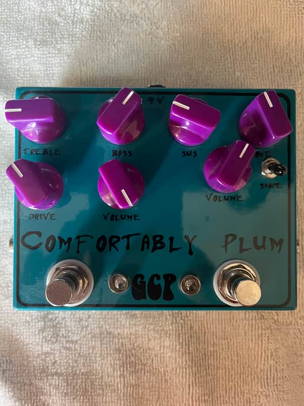 Green Carrot Pedals Comfortably Plum Muff Fuzz and Power Boost image 1