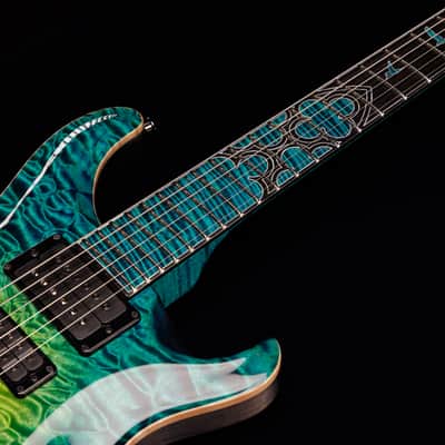 PRS Private Stock Special Semi-Hollow Gothic - Laguna Glow #10568 image 22