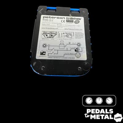 Peterson VS-S StroboStomp Pedal Tuner 2000s - Blue - X15549 image 6