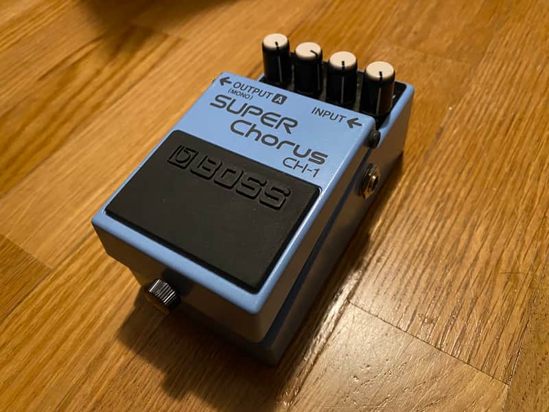 Boss CH-1 Super Chorus (Dark Gray Label) 2001 - Present - Blue image 1