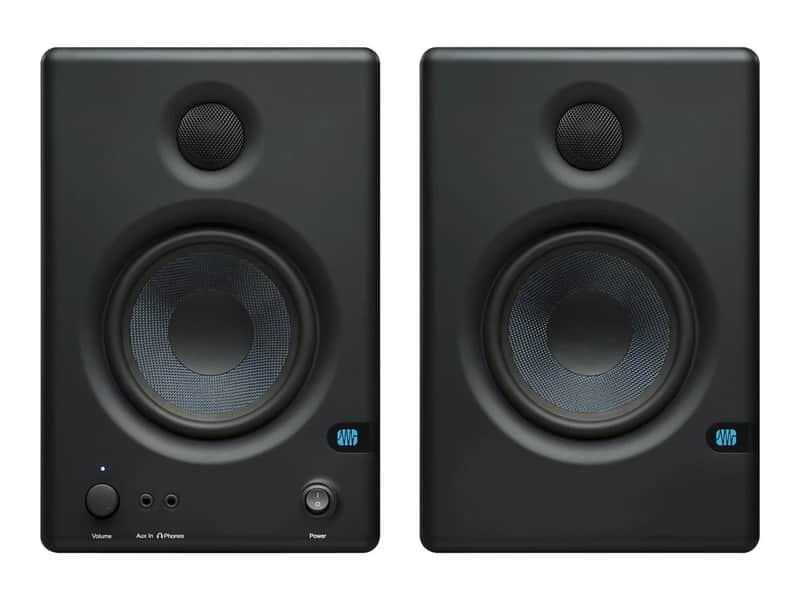 PreSonus Eris E4.5 2-Way 4.5" Active Studio Monitor (Pair) 2013 - Present - Black image 1
