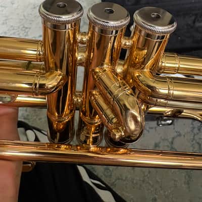 Yamaha YTR-200ADII Advantage Standard Bb Trumpet 2010s - Brass image 3