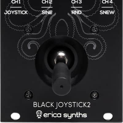 Erica Synths Black Joystick 2 CV/Sound Source Eurorack Synth Module image 1
