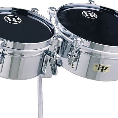LP Latin Percussion 6" & 8" Mini Timbales & Mounting Bracket image 1