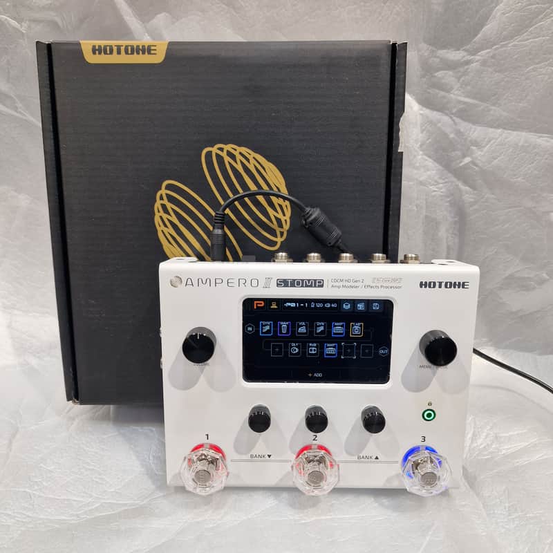 Hotone Ampero II Stomp Multi FX and Amp Modeller | Second Hand image 1