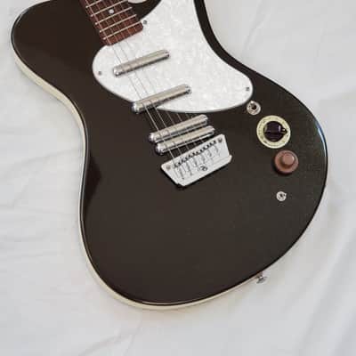 Danelectro Mod 6 HSS Made in Korea Rare Mid 90s Electric Guitar - Black Sparkle Finish + Gig Bag image 1