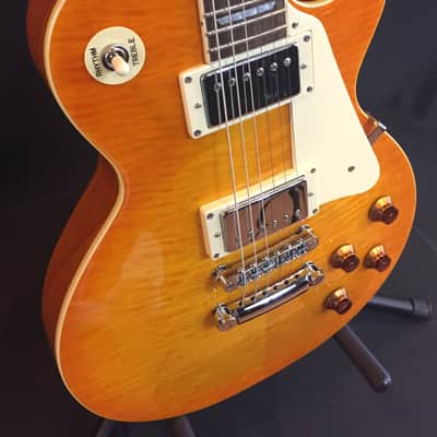 Agile AL-2000 Electric Guitar Flamed Lemon Burst image 6