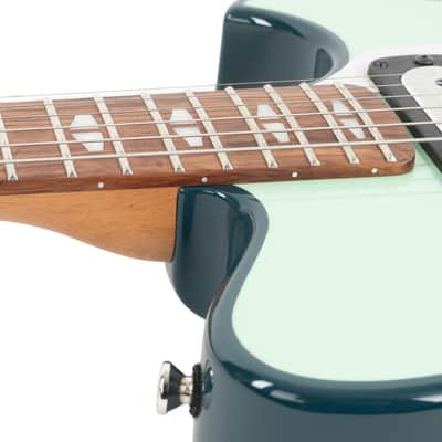 Used Powers Electric A-Type Two Tone FF42 Camtail - Mint and Fjord Green image 10