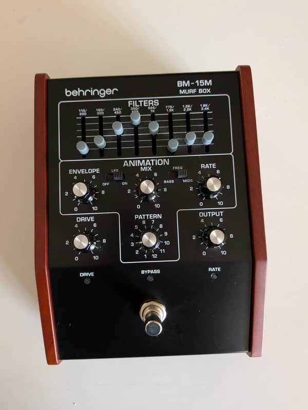 Behringer BM-15M MURF BOX Filter Pedal (2025) Brand New in Unopened Box image 1