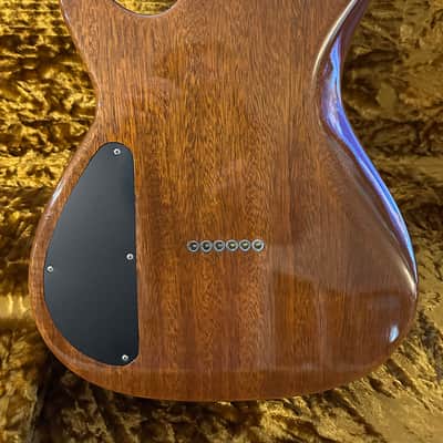 Grosh Guitars Flat Top Custom 2008 - Metallic Candy Tangerine image 7