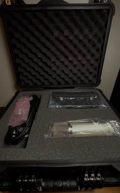 Upton Microphones 251 Large Diaphragm Multipattern Tube Condenser Microphone 2026 - Mint Green image 1