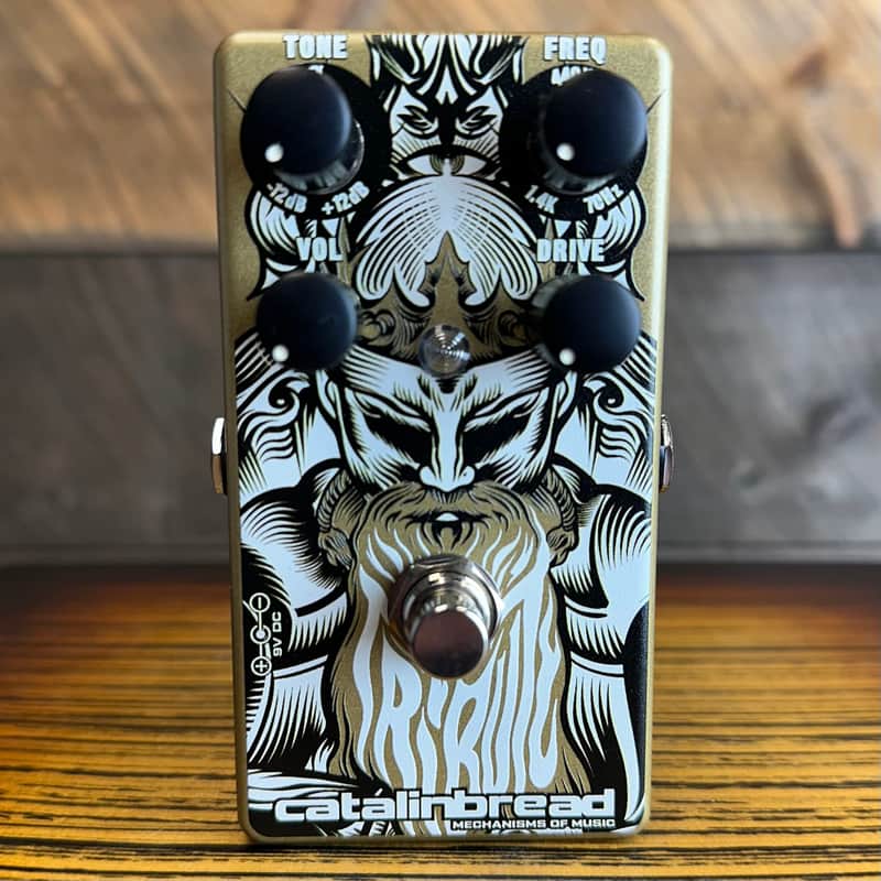 Catalinbread Tribute Parametric Overdrive 2022 - 2023 - Gold Graphic image 1